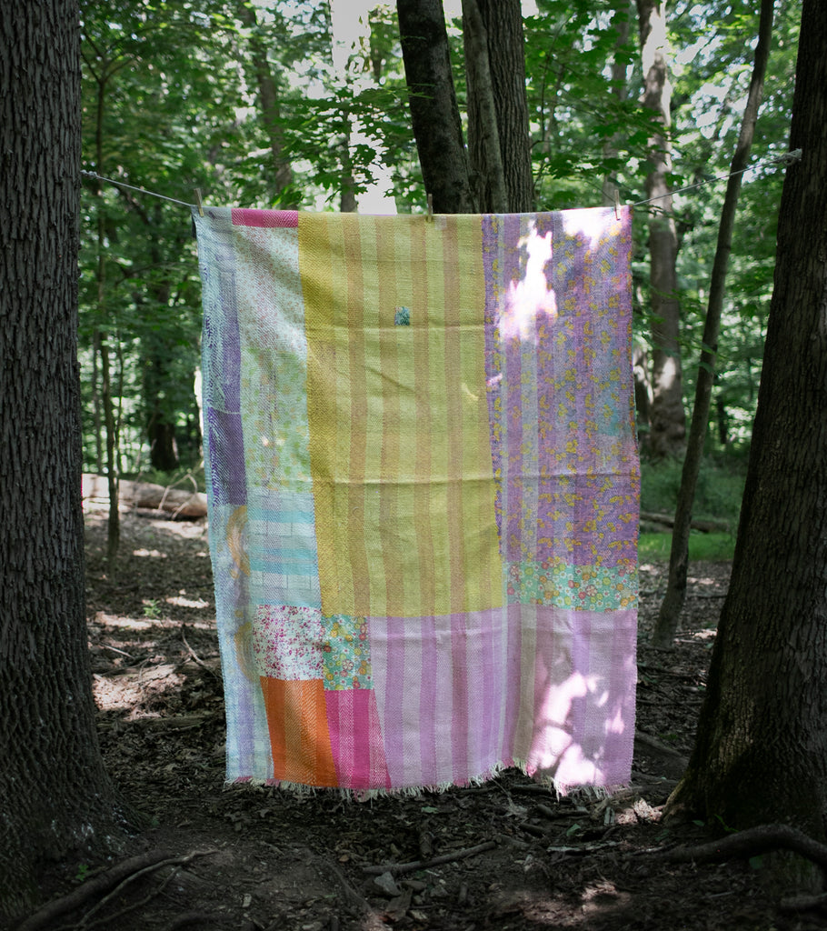 Cotton Candy Kantha Quilts