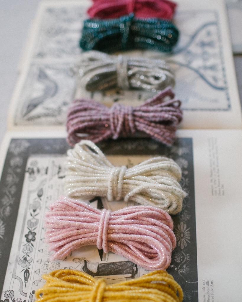 String Ribbon Wool Wool Wrapped Wired Ribbons – Skippy Cotton