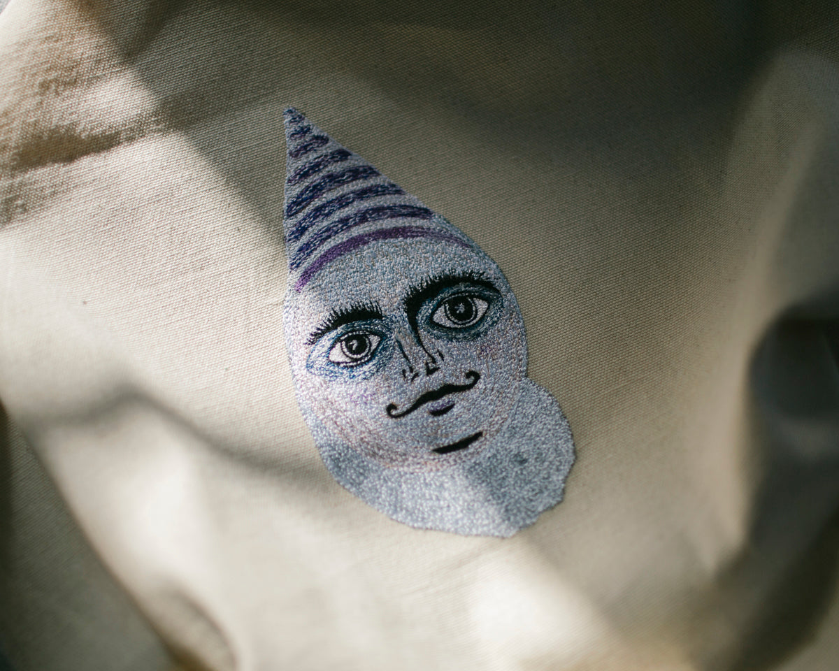 Embroidered Wizard – Skippy Cotton