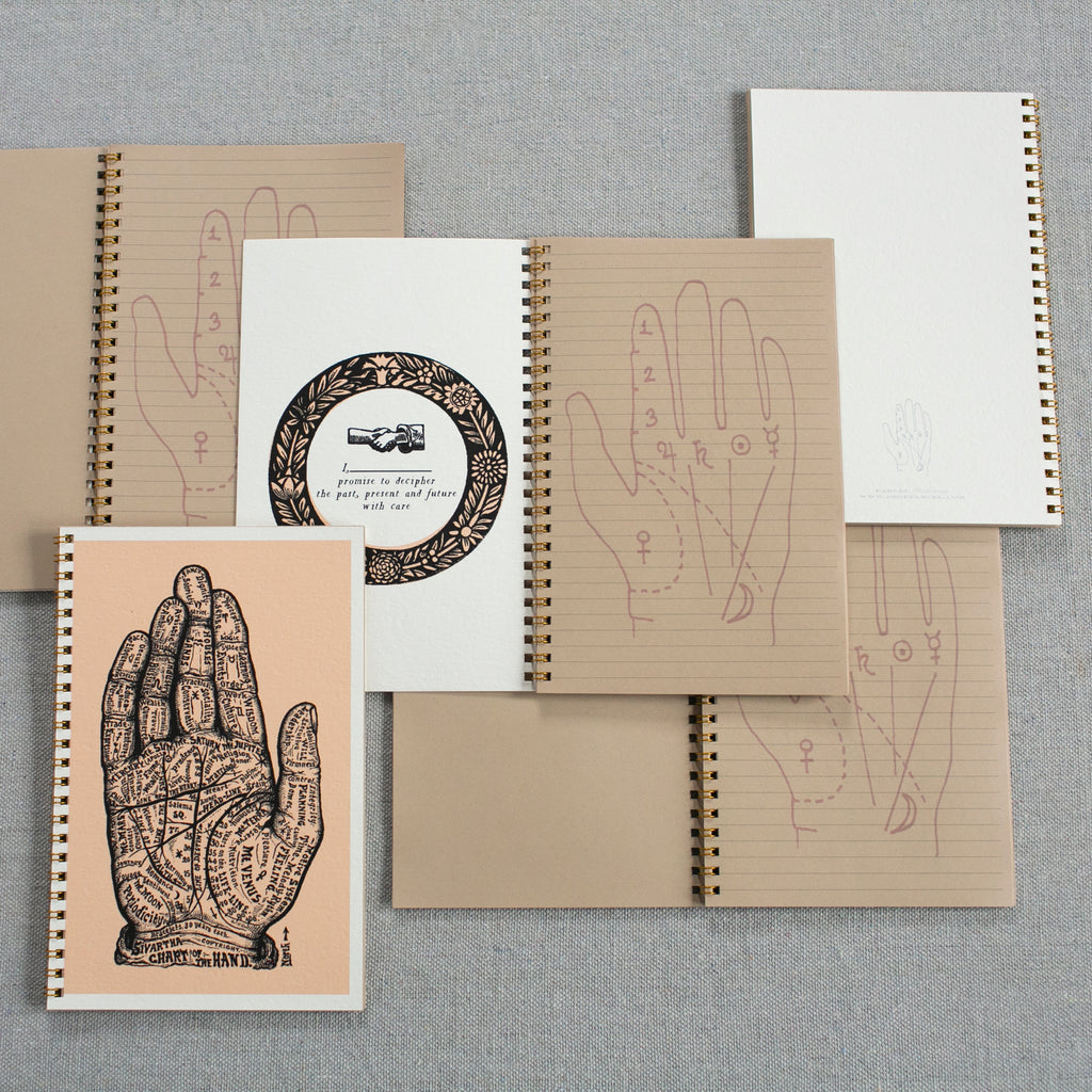 Palmistry Hand Notebook – Skippy Cotton