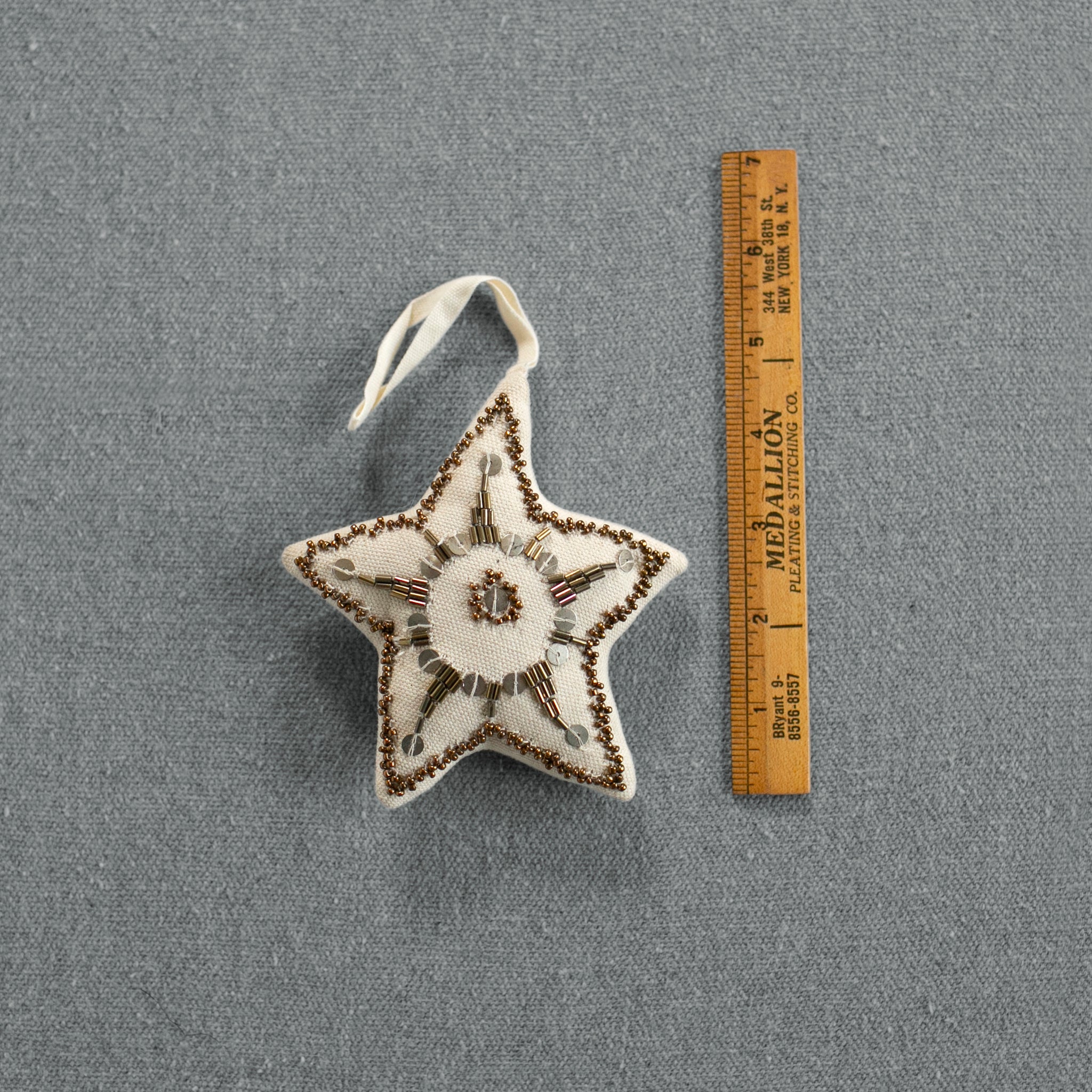 Embroidered Ornaments & Textile Tokens – Skippy Cotton