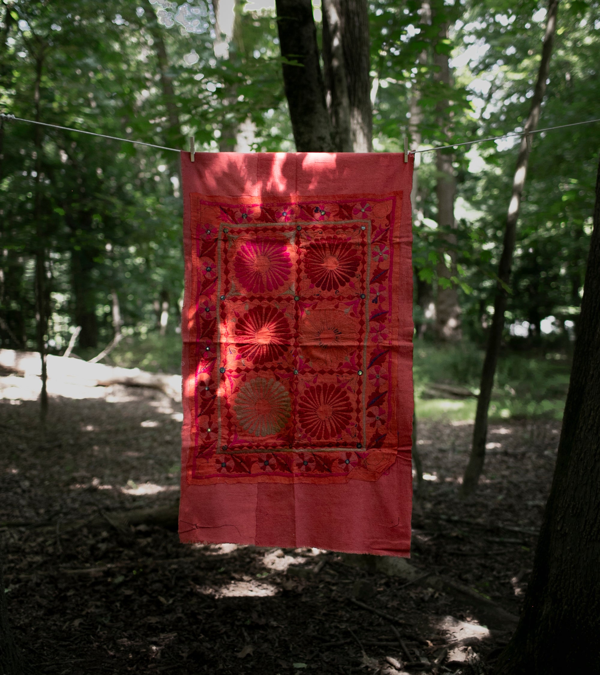 Vintage Embroidered Textiles – Skippy Cotton