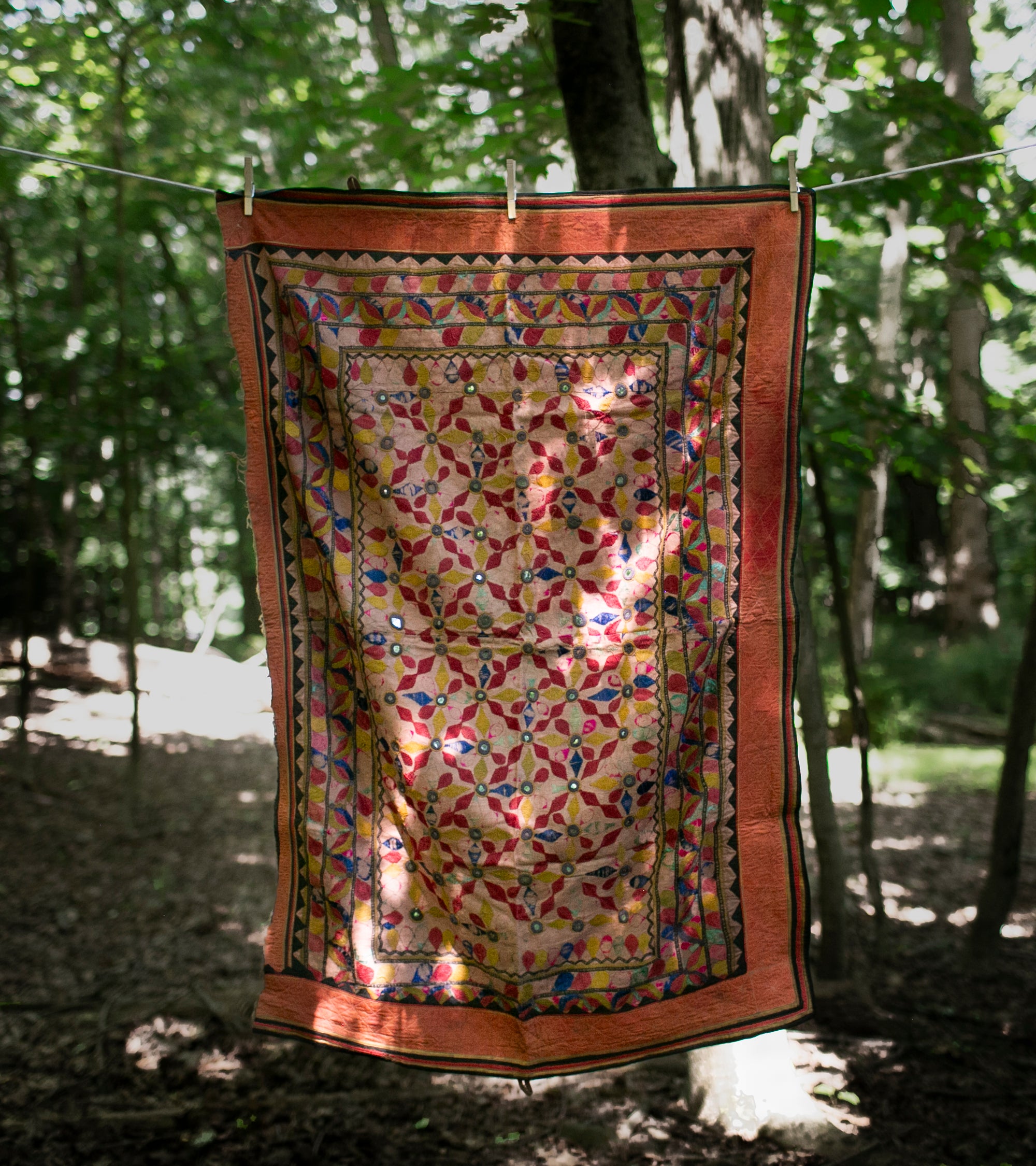 Vintage Embroidered Textiles – Skippy Cotton