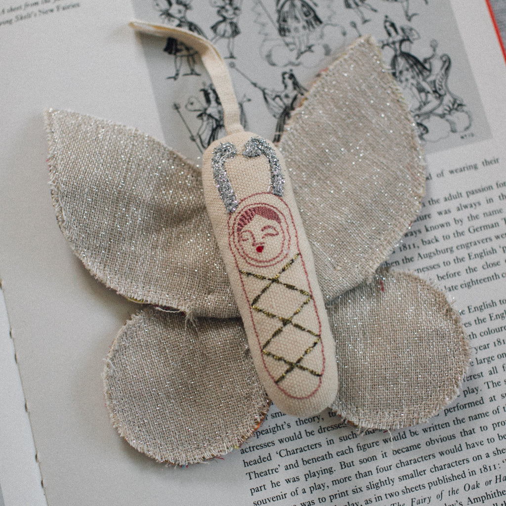 Sleepy Moth, Cotton Token – Skippy Cotton
