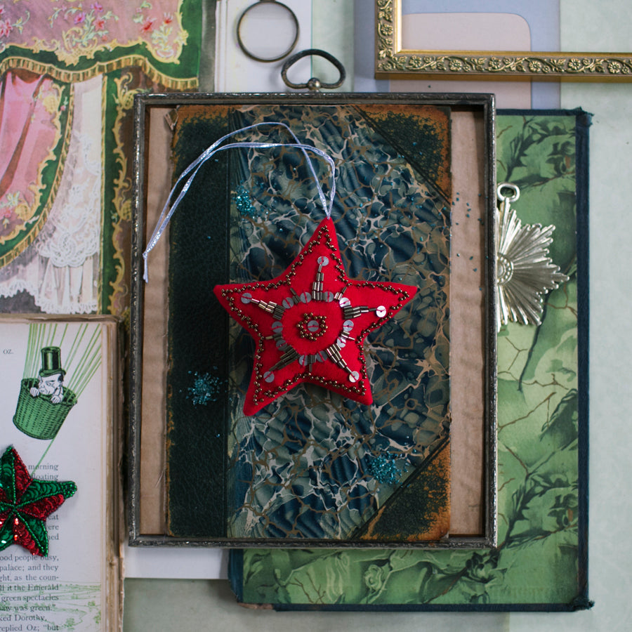 Embroidered Ornaments & Textile Tokens – Skippy Cotton