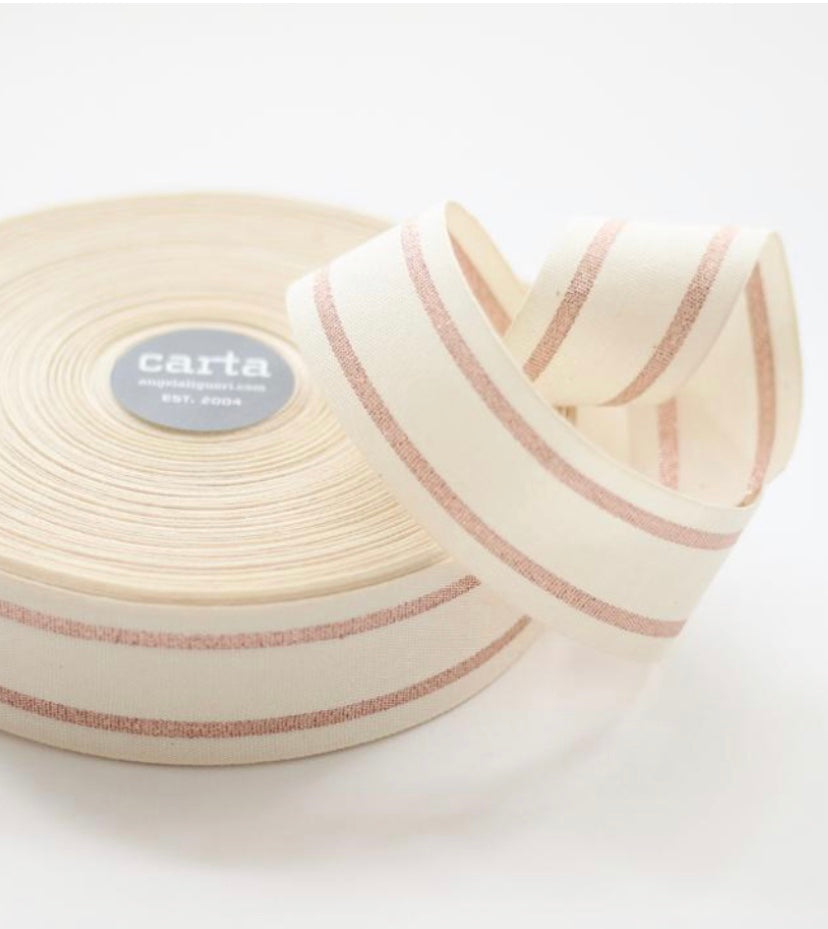 Cotton Ribbed Ribbon Striped Cotton Ribbons – Skippy Cotton