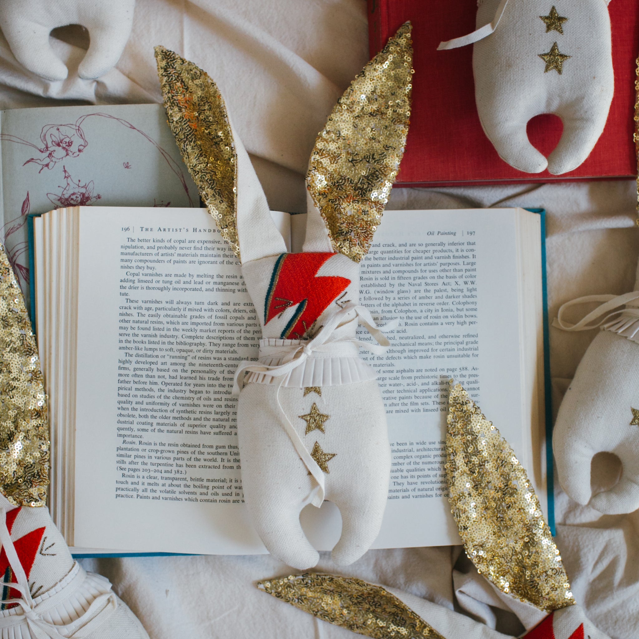 Bowie Bunny, Art Doll – Skippy Cotton